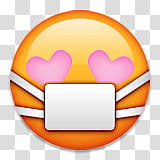 Emojis , heart-eyes emoji transparent background PNG clipart