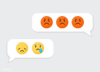 Emojis in messages | Free stock vector - 588495