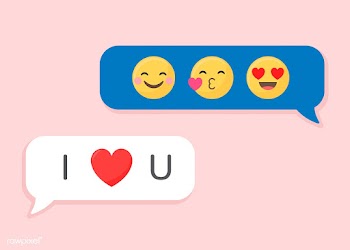 Emojis in messages | Free stock vector - 588526