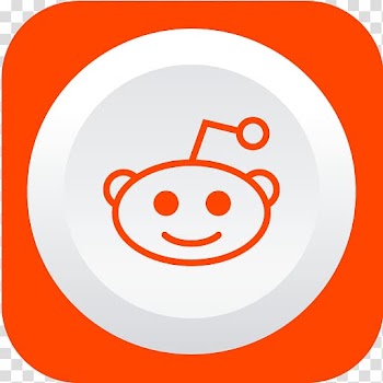 Emoticon area smiley line orange, Reddit transparent background PNG clipart