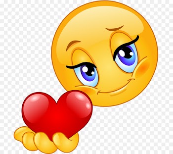 Emoticon Emoji Heart Smiley Love - Emoji 