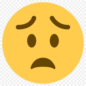 Emoticon Emoji Worry Smiley Sticker - crying emoji 