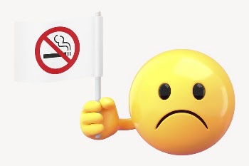 Emoticon holding flag mockup, 3D | Free PSD Mockup - rawpixel
