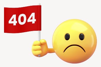 Emoticon holding flag mockup, 3D | Free PSD Mockup - rawpixel