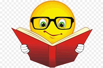 Emoticon Reading Book Emoji Smiley - book 