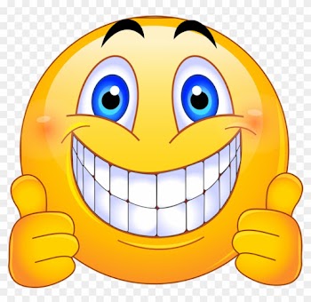Emoticon Smile - Thumbs Up Smile Emoji