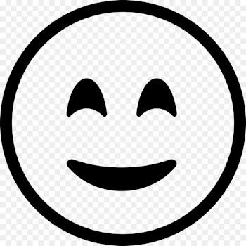 Emoticon Smiley Emoji Happiness - rubber stamp 