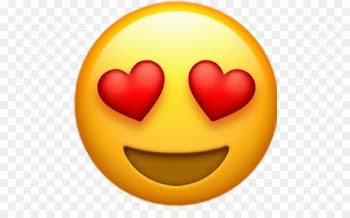 Emoticon Smiley Emoji Heart WhatsApp - upscale 