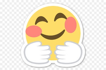 Emoticon Smiley Emoji Hug T-shirt - smiley 