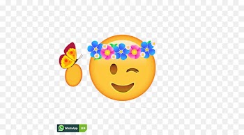 Emoticon Smiley Emoji WhatsApp Facepalm - Blumenkranz 