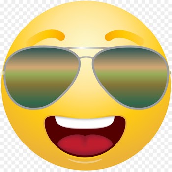 Emoticon Smiley Eyewear Emoji Clip art - sunglass 