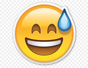 Emoticon Smiley Face Perspiration - smiley 
