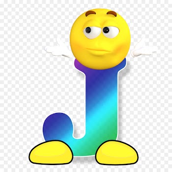 Emoticon Smiley Letter Tribal Alphabet - abc 