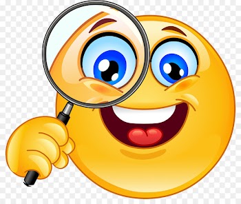 Emoticon Smiley Magnifying glass Clip art - holding a magnifying glass 