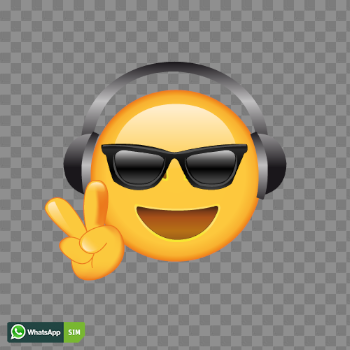 Emoticon Smiley Peace Emojis Laughter Emoji