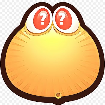 Emoticon, Smiley, Sticker, Orange, Oval PNG