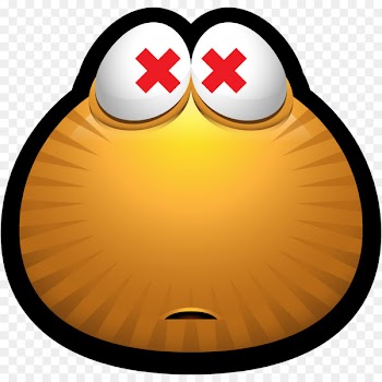 emoticon smiley yellow clip art - Brown Monsters 29 