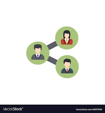 employee relations creative icon flat
