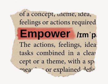 Empower ripped dictionary, editable word | Free PSD - rawpixel