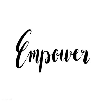 Empower word typography style vector | Free stock vector - 517649