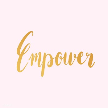 Empower word typography style vector | Free stock vector - 517757
