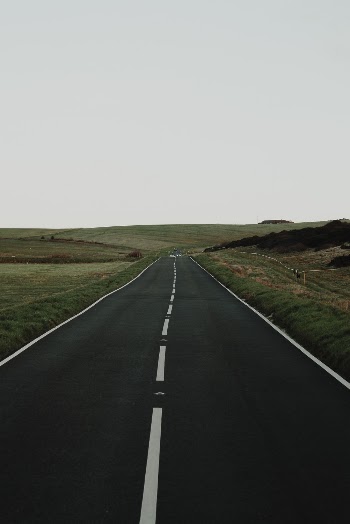 Empty Asphalt Road