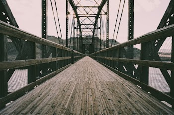 Empty Brown Bridge