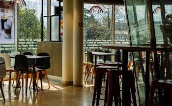 Empty Chairs Inside Bar