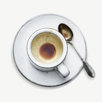 Empty cup collage element psd | Free PSD - rawpixel
