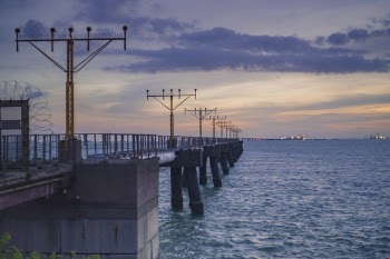 Empty Dock Near Ocaen