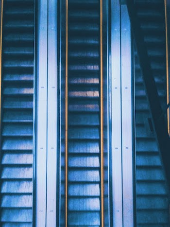 Empty Escalators