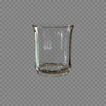 Empty Glass PNG High-Quality Image