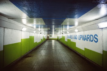 Empty Lighted Way