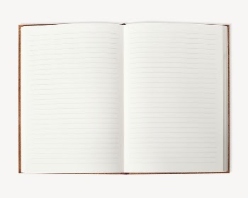 Empty notebook collage element psd | Free PSD - rawpixel