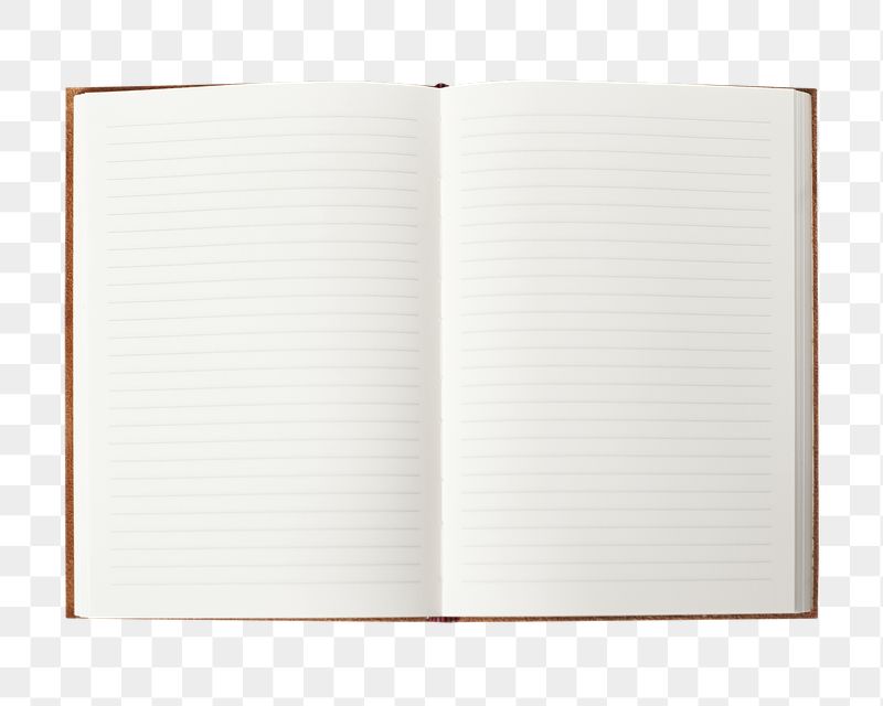 Empty notebook png sticker, transparent | Free PNG - rawpixel