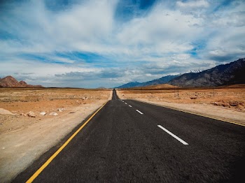 Empty Road Between
