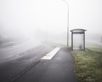 Empty Road With Fog