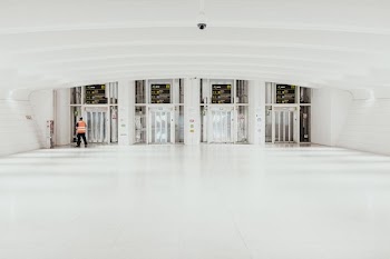 empty room in structure