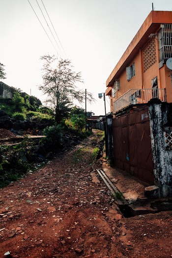Empty Street Beside House