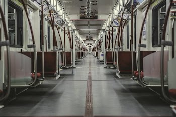 Empty Subway Train
