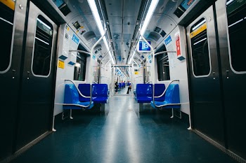 Empty Train Seat