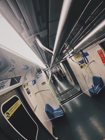 Empty Train Seats