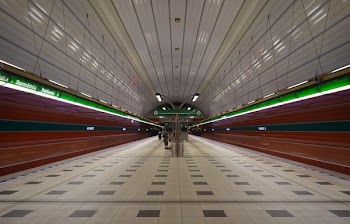 Empty Train Station