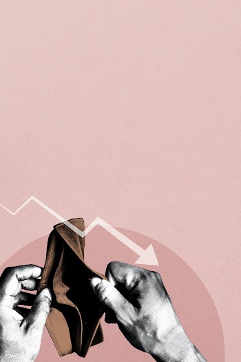 Empty wallet due to coronavirus economic impact social banner illustra.. | Free  photo - 2309779