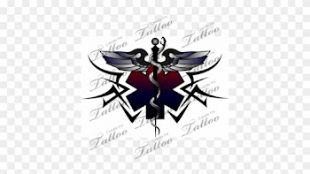 Ems Tattoo, I Would Definitely Consider This One - Medical Tribal Tattoo Designs