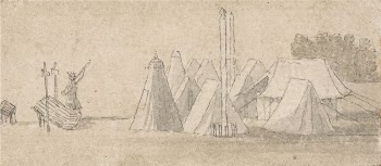 Encampment Scene | Free Photo - rawpixel