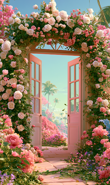 Enchanted Floral Gateway