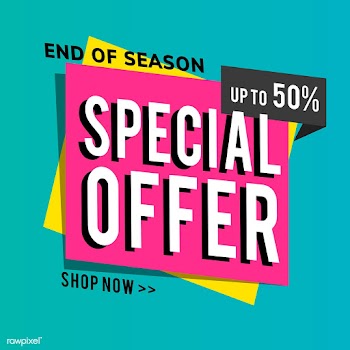 End of season special offer sale up to 59% sh.. | Free stock vector - 538292