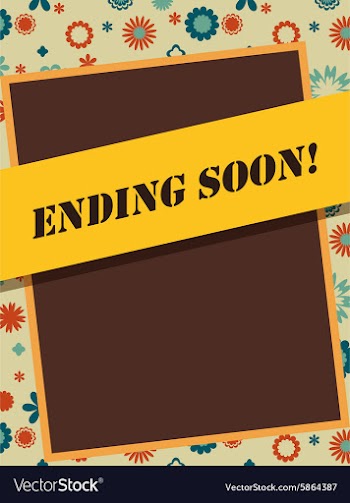 Ending Soon vector image