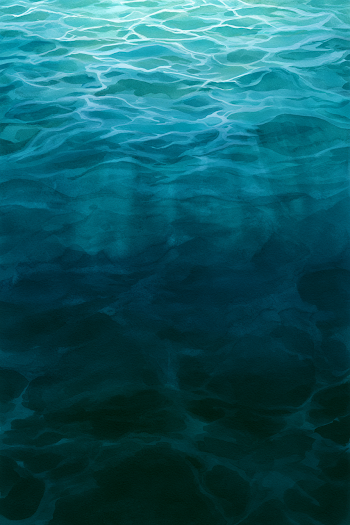 Endless Blue: A Child's Perspective on Fear